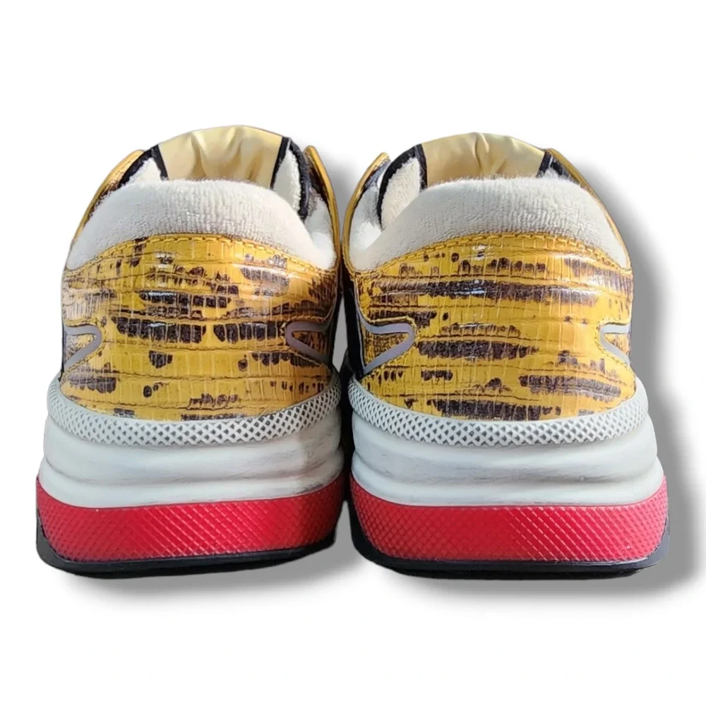 Gucci Ultrapace Sneaker with Yellow and Black Accents Men's Size 5 (Gucci)